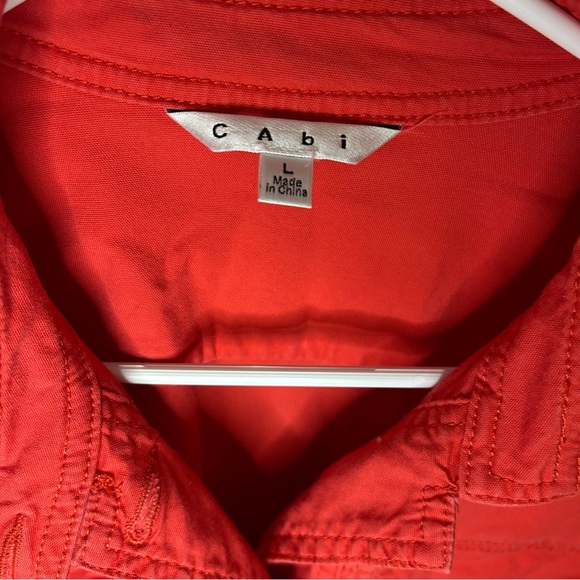 Cabi jacket style 727 Taylor blazer buttons red size large - Picture 5 of 13